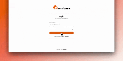 Portabase screenshot thumbnail