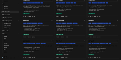 Profilarr screenshot thumbnail