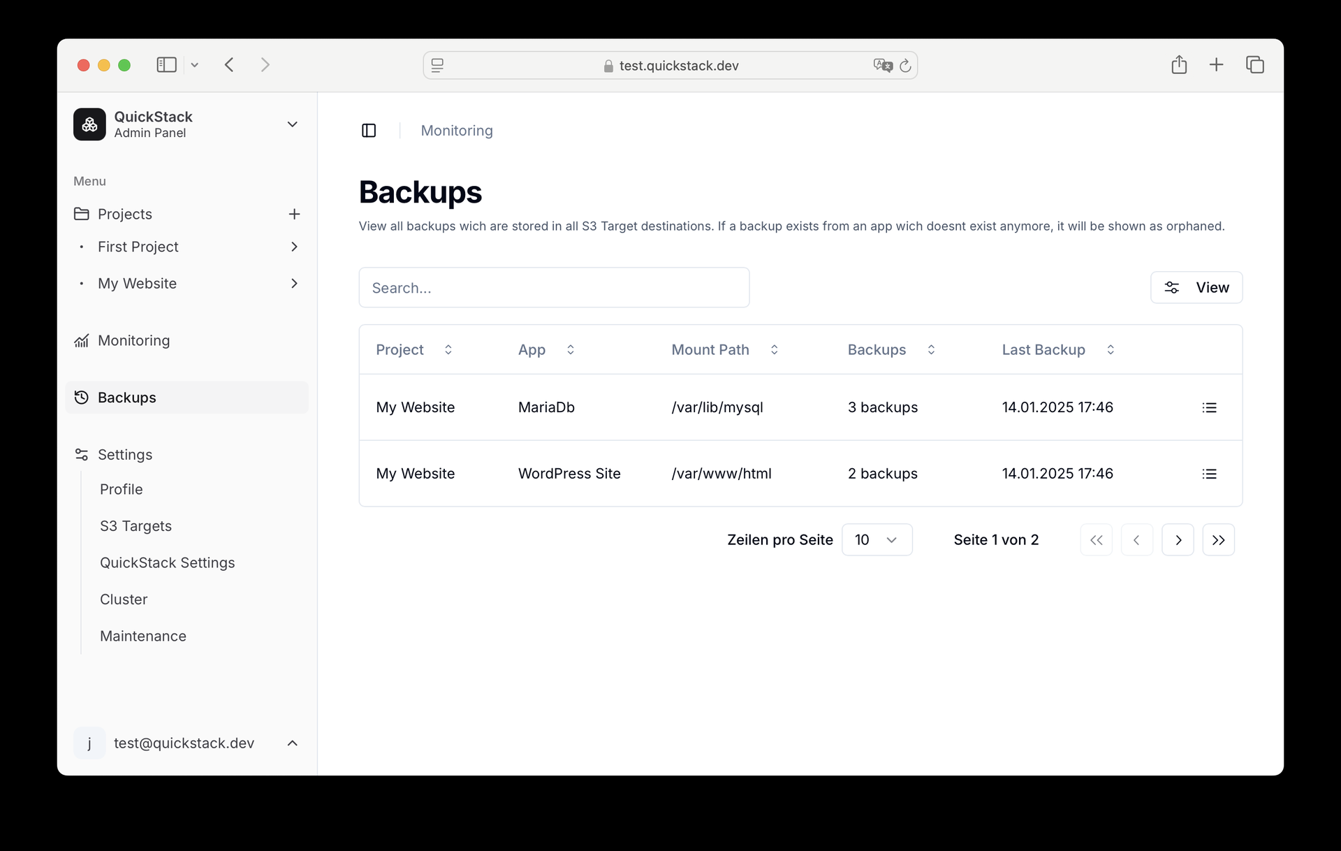 QuickStack