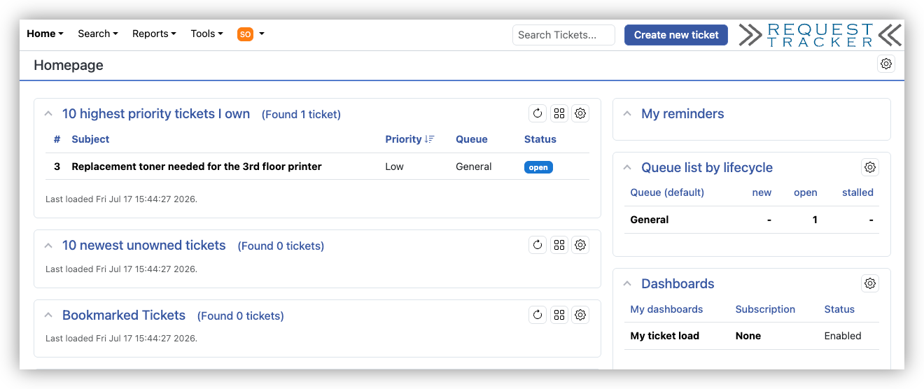 Request Tracker