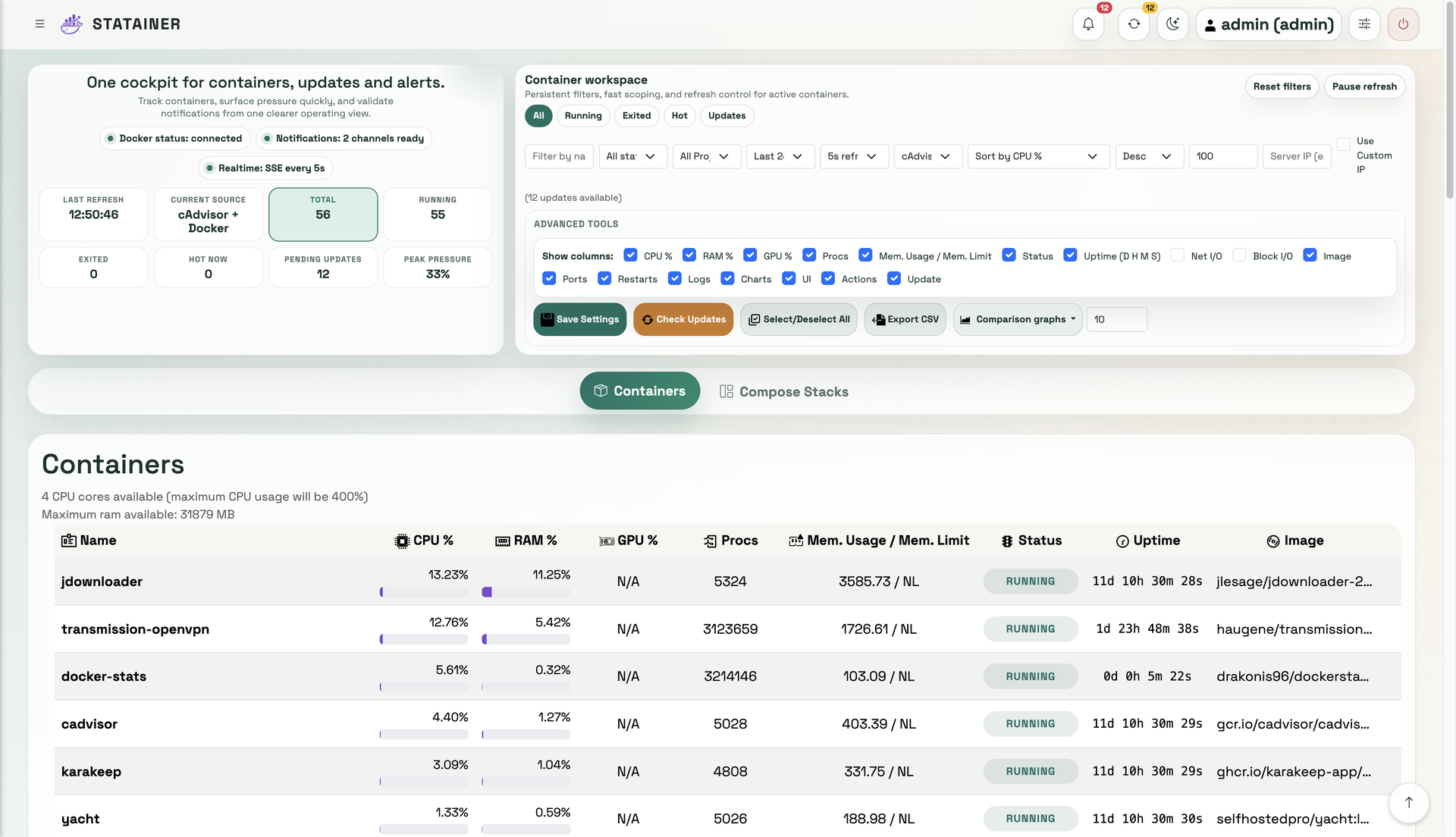Statainer