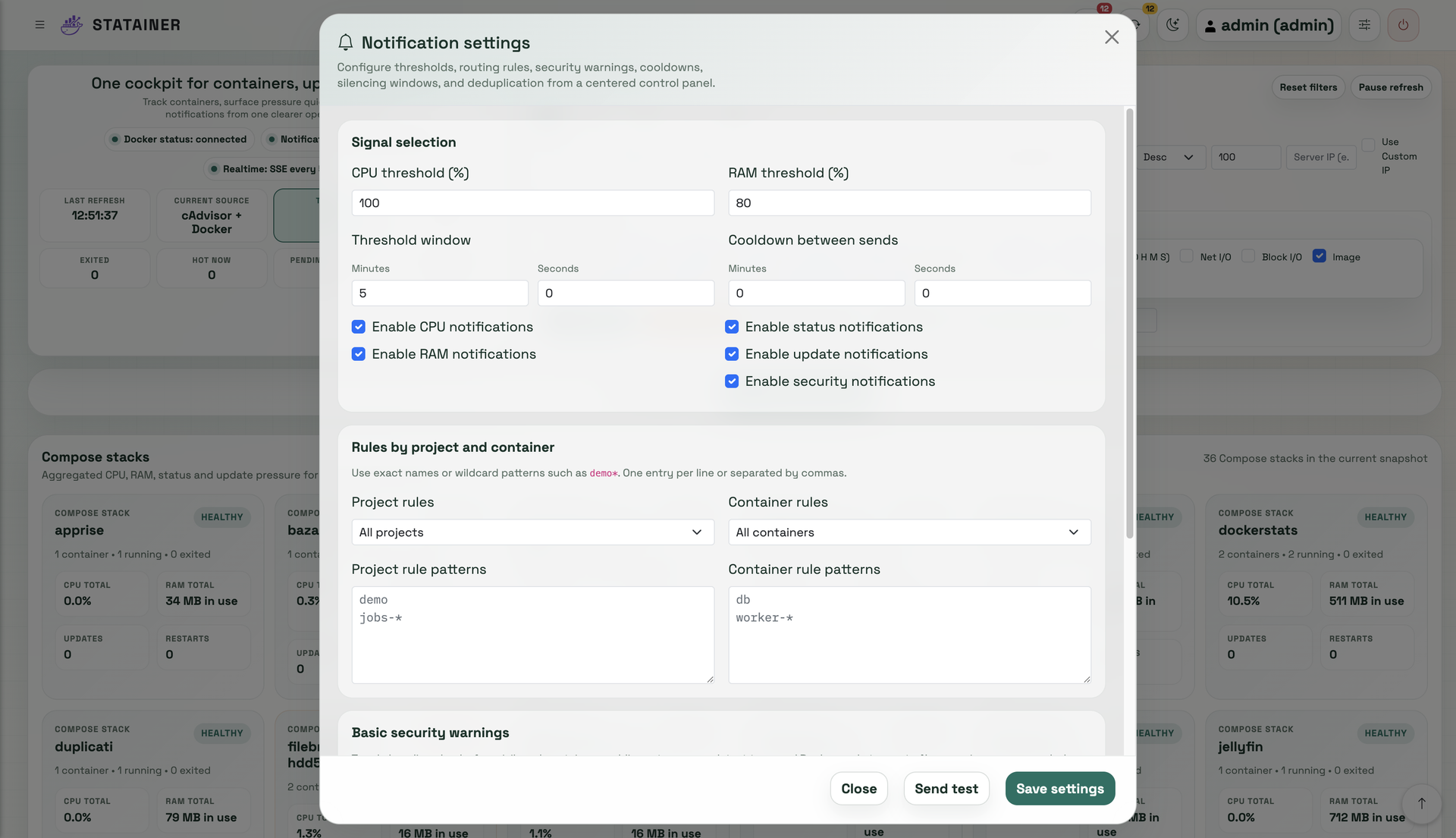 Statainer