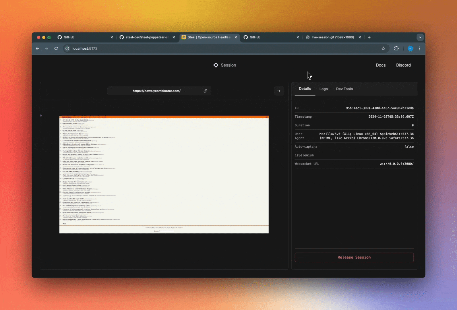 Steel Browser