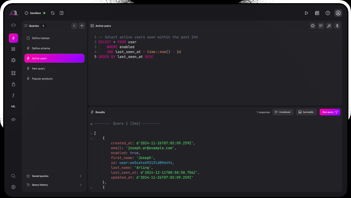 SurrealDB