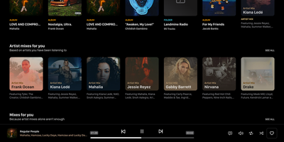 Swing Music screenshot thumbnail