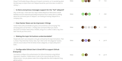 Talkyard screenshot thumbnail