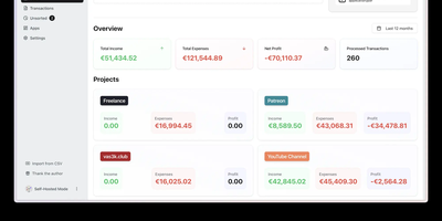 TaxHacker screenshot thumbnail