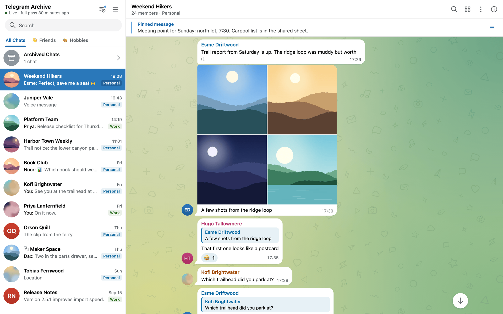 Telegram Archive
