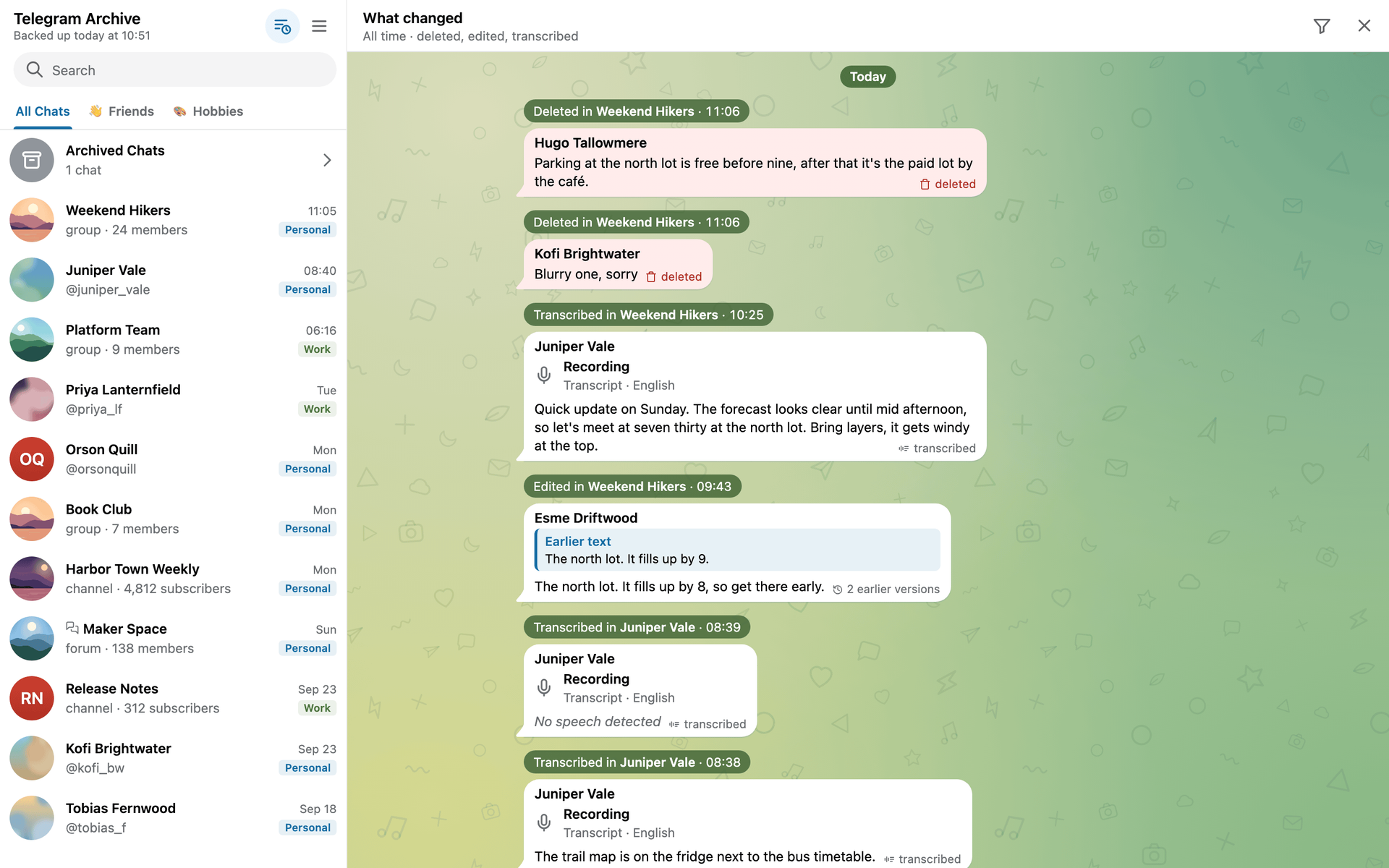 Telegram Archive
