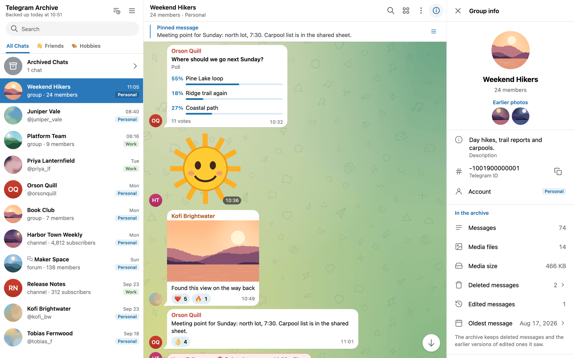 Telegram Archive