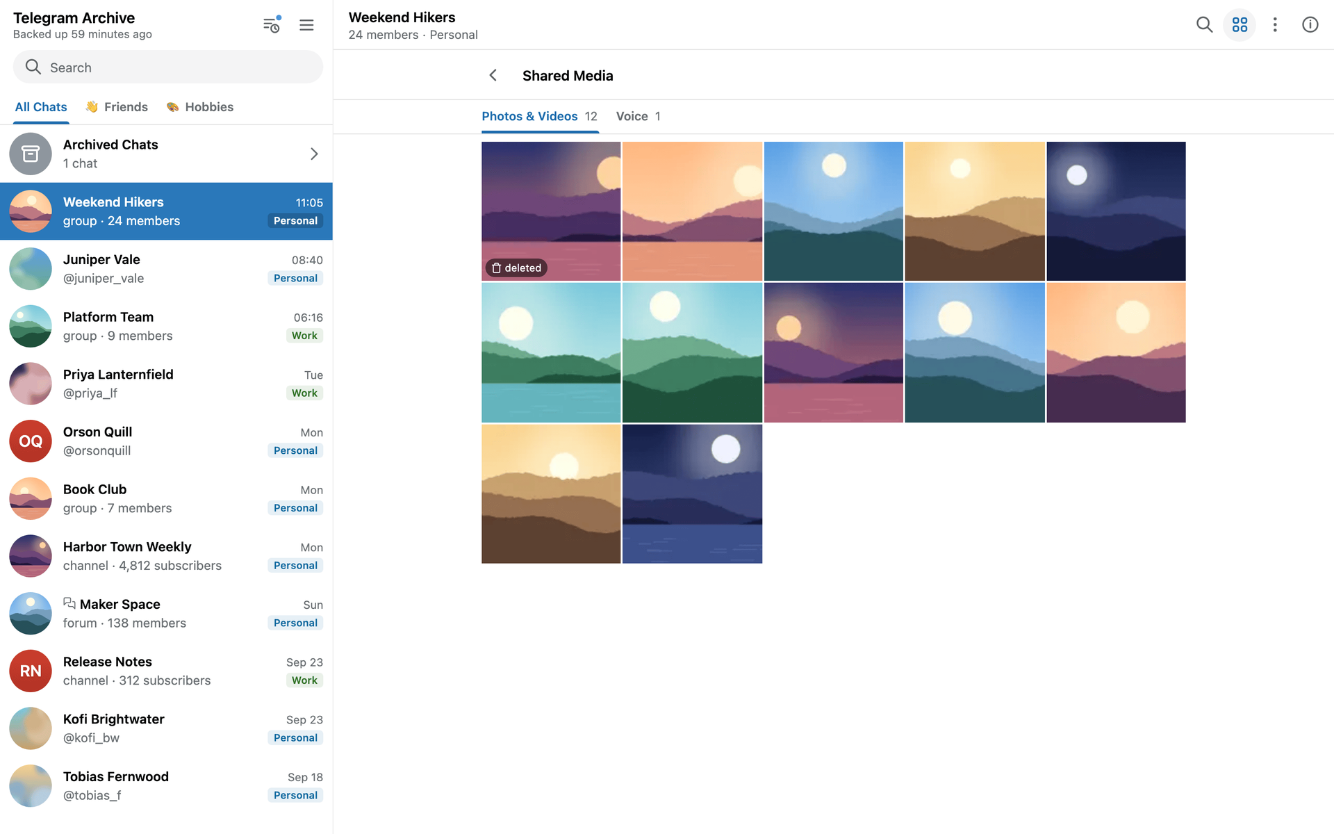 Telegram Archive
