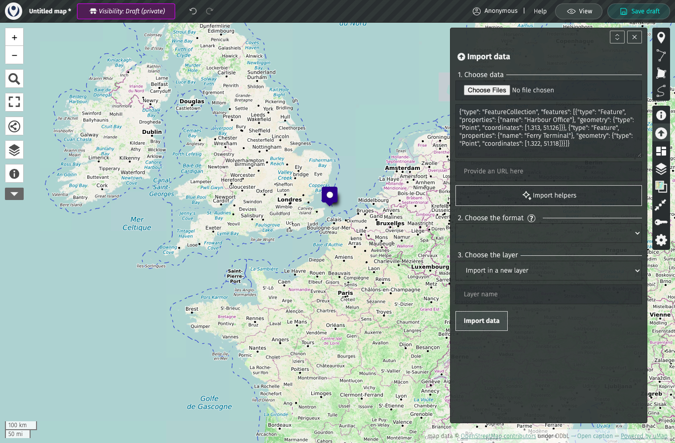 uMap