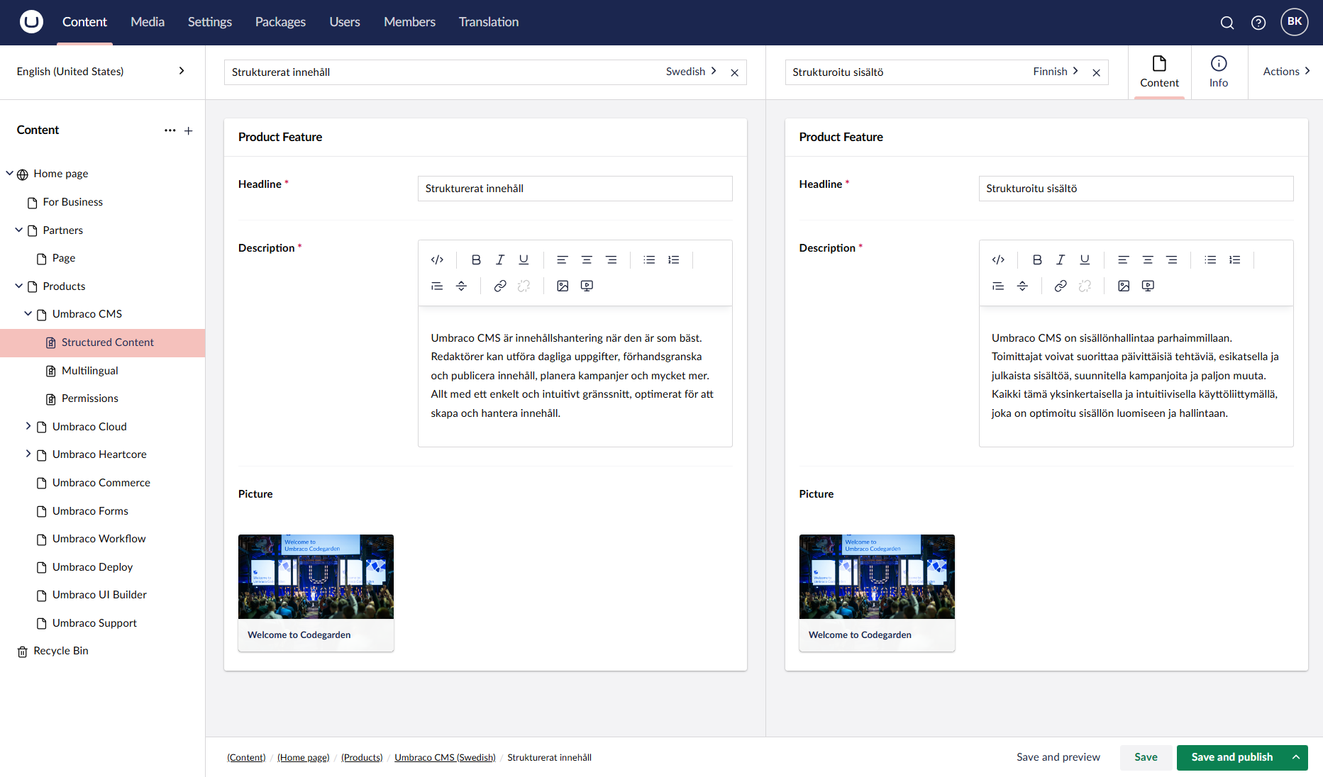 Umbraco CMS