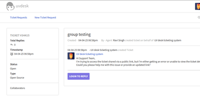 UVdesk screenshot thumbnail