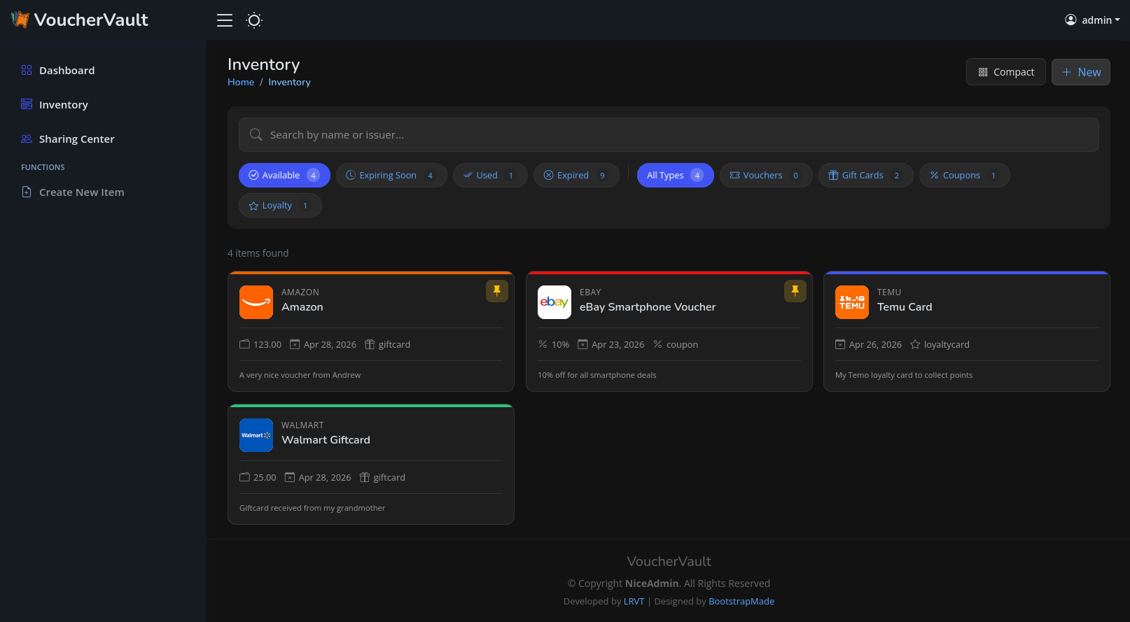 VoucherVault