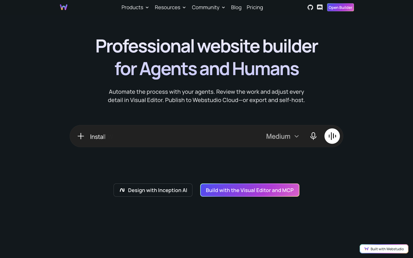 Webstudio