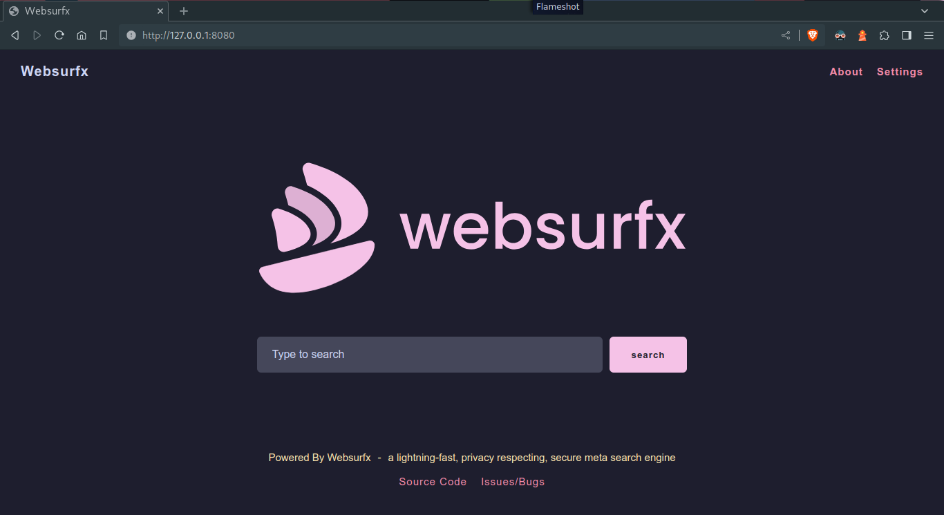 Websurfx