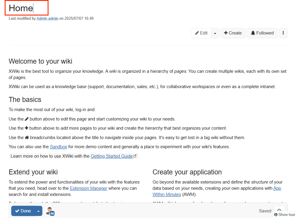 XWiki