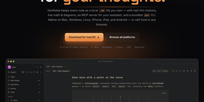 ZenNotes screenshot thumbnail